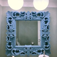 Slide Design MIRROR OF LOVE M Decorative Mirror By Moro and Pigatti