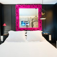 Slide Design MIRROR OF LOVE L Decorative Mirror By Moro and Pigatti