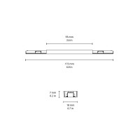 Flos ZERO TRACK Intermediate Power Connector for Track