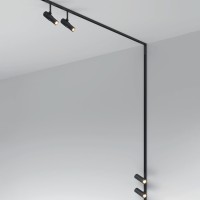 Flos ZERO TRACK Angolo Piatto 90° per Binario