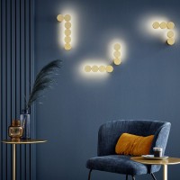 Wever & Ducrè Dot Dimmable LED Wall Lamp in Aluminum for Indoor