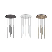 Ideal Lux Filo Lampada LED a Sospensione con Cavi Regolabili