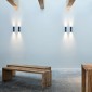 Flos Clessidra LED Biemission Wall Applique by Antonio Citterio