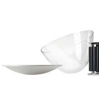 Flos Glass Diffuser with Reflector for Taccia LED or Halo