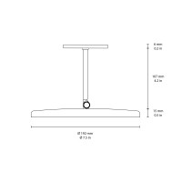 Flos Atom 200 Modulo Rotondo LED 24V per Binario ZERO TRACK