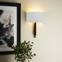 Astro Lighting Tate Bronze and White LED Wall Lamp