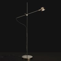 Oluce G.O. Minimalist Adjustable Historical LED Floor Lamp