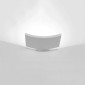 Artemide Microsurf Minimalist LED Wall Lamp in Aluminum