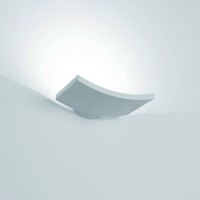 Artemide Microsurf Minimalist LED Wall Lamp in Aluminum