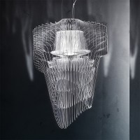 Slamp ARIA 60 M Radial LED Suspension Lamp By Zaha Hadid