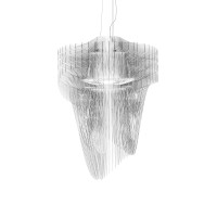 Slamp ARIA 70 L Radial LED Suspension Lamp By Zaha Hadid