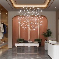 Slamp Tulip 7 LED Floral Suspension Lamp for Indoor