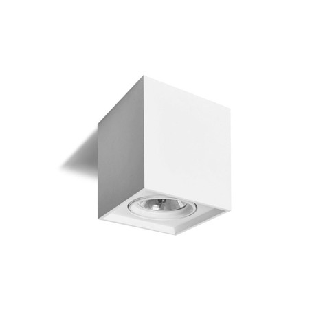 Molveno Lighting Cube Ceiling Downlight AR111 Plaster Gypsolyte