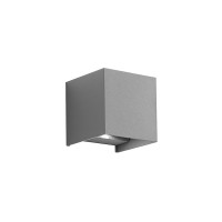 Ai Lati Cubetto Lampada da Parete Applique Biemissione LED 6W 389lm 3000K Interno Esterno IP54