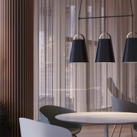 copy of Louis Poulsen Keglen 650 Conical Suspension LED Lamp By BIG
