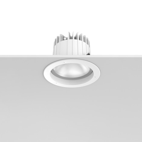 Flos Leila 4 Round LED Recessed Ceiling Spotlight for Outdoor IP66