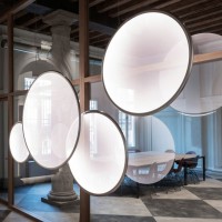 Artemide Discovery Vertical 140 LED Lampada da Sospensione con App
