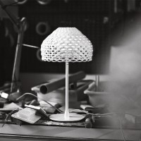 Flos Tatou T1 Table Lamp with Diffused Light in Polycarbonate