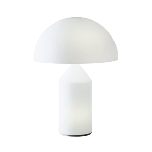 Oluce Atollo 235 Glass Table Lamp Dimmable