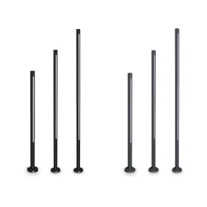 Ideal Lux Jedi Led Floor Bollard in Minimal Style for Outdoor