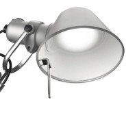 Artemide Tolomeo LED Micro Lampada da Tavolo Alluminio By De