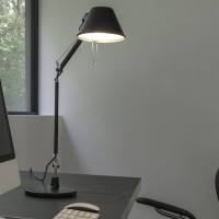 Artemide Tolomeo Lampada da Tavolo Nero E27 Base 23 cm By