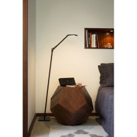 Flos Kelvin F LED Floor Lamp Black Dimmable