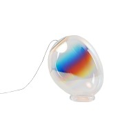 Artemide Stellar Nebula LED Table Lamp in Iridescent Glass