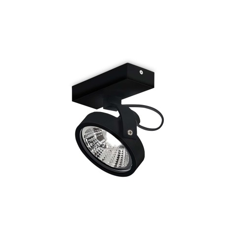 Ideal Lux Konig Ceiling Lamp with Adjustable Arm and Ring