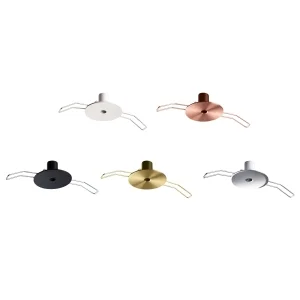 Ideal Lux Round Recessed Rose for Single Suspensions
