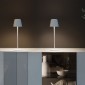 Zafferano Poldina 230V Lampada da Tavolo LED con Cavo