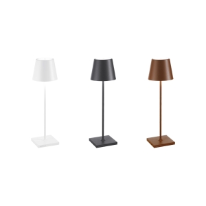 Zafferano Poldina 230V Lampada da Tavolo LED con Cavo