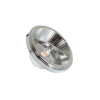 Ideal lux COB LED AR111 Lampadina Gu10 10W cromata Alta Luminosità