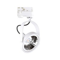 Ideal lux COB LED AR111 Lampadina Gu10 10W cromata Alta Luminosità