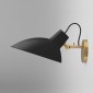 Astep VV Cinquanta Design Wall Lamp with Adjustable Reflector
