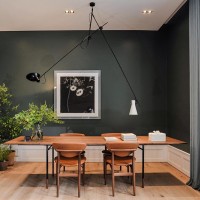 Astep VV Cinquanta Elegant Suspension Lamp with Adjustable Arms