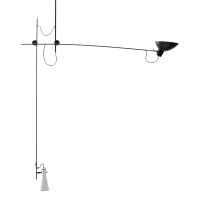 Astep VV Cinquanta Elegant Suspension Lamp with Adjustable Arms
