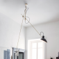 Astep VV Cinquanta Elegant Suspension Lamp with Adjustable Arms