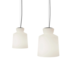 Astep SB Cinquantotto Fine Suspension Lamp in Blown Glass