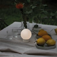 Ideal Lux Sun Lampada Led da Tavolo Portatile a Batteria per Esterno