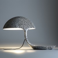 Martinelli Luce Cobra Table Lamp texture A. Femia & A. Simony