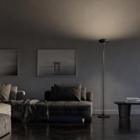 Lumina Elle 1 Lampada Biemissione da Terra a LED Dimmerabile
