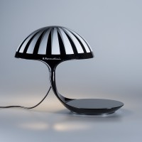 Martinelli Luce Cobra Table Lamp texture Marcello Morandini