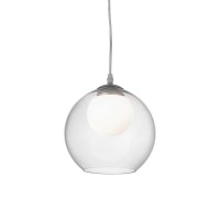 Ideal Lux Nemo D20 Led Suspension Lamp with Transparent Sphere