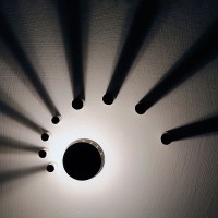 iGuzzini Trick 360° BU23 Radial LED Wall or Ceiling Lamp IP66