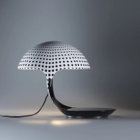 Martinelli Luce Cobra Table Lamp texture Luc Ramael