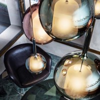 Penta Glo Mini Iconic Sphere Suspension Lamp in Glass