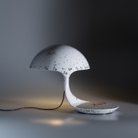 Martinelli Luce Cobra Table Lamp texture Marc Sadler
