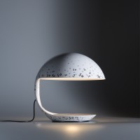 Martinelli Luce Cobra Table Lamp texture Marc Sadler