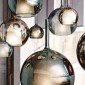 Penta Glo Mini Iconic Sphere Suspension Lamp in Glass